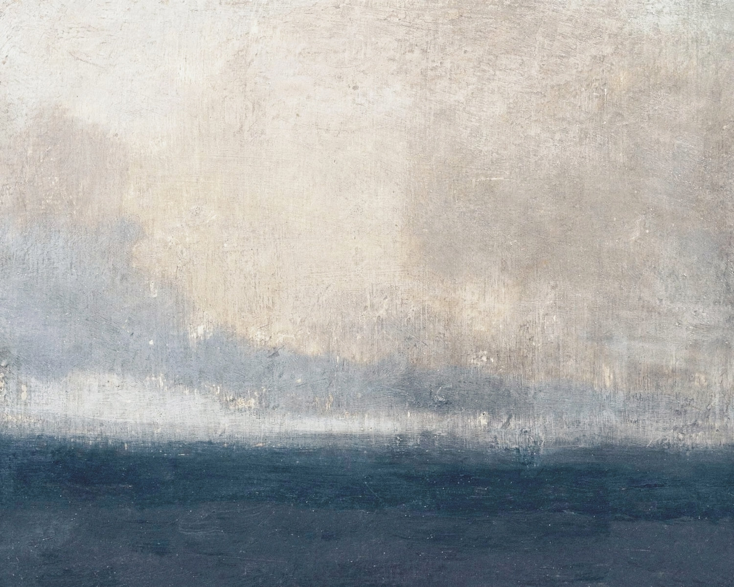 Turner – Seascape — nature and landscape gallery canvas art in cool tones at Laurie Yapp Home