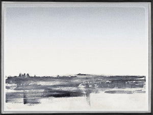 Silvered Land Iii framed art print
