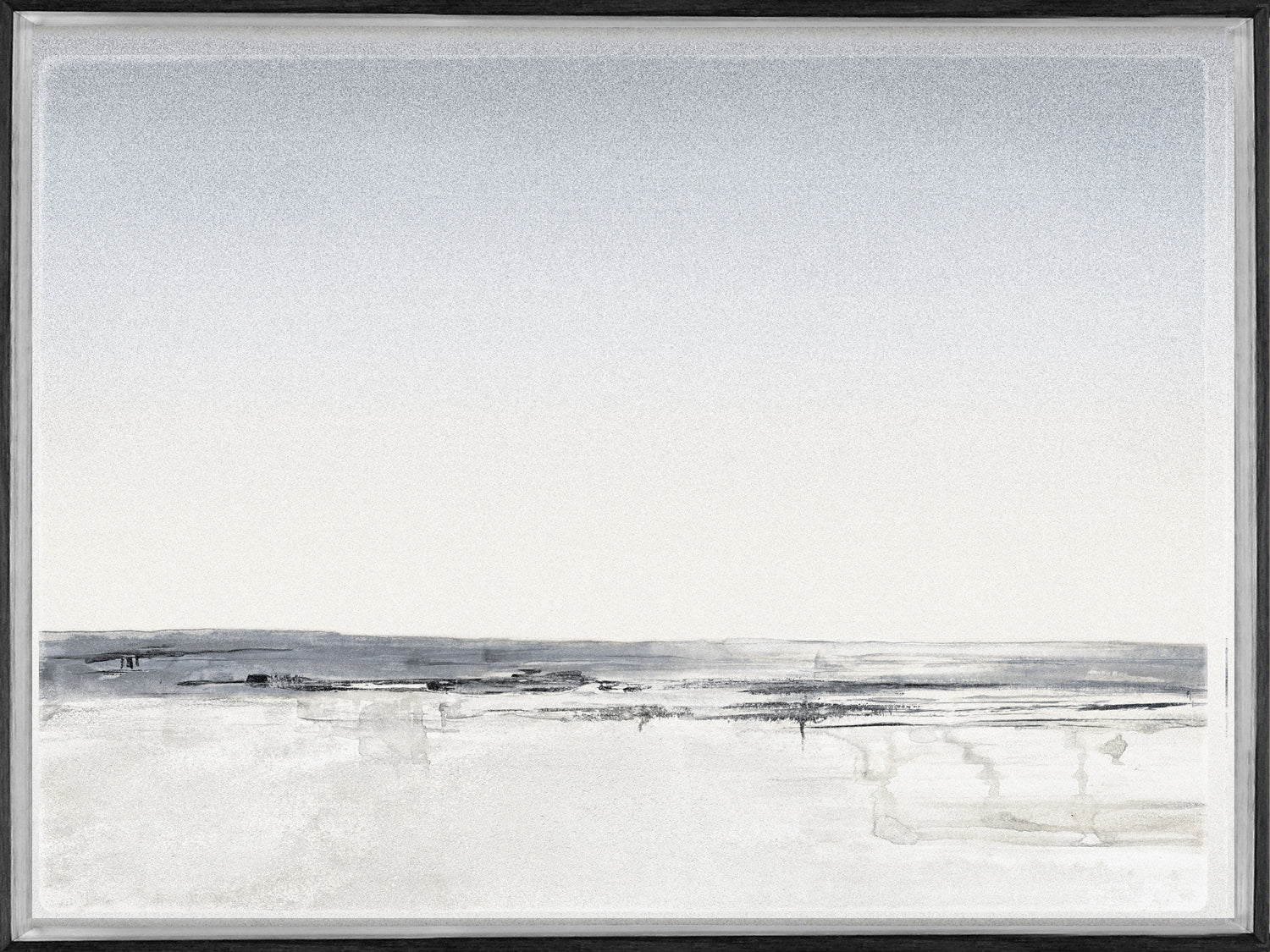 Silvered Land Iv framed art print