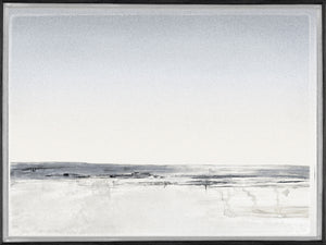 Silvered Land Iv framed art print
