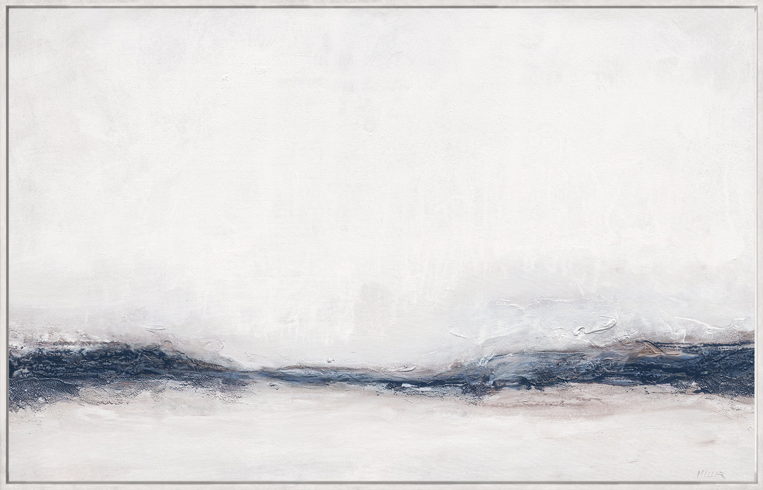 Rising Mist — nature and landscape gallery canvas art shown from another angle