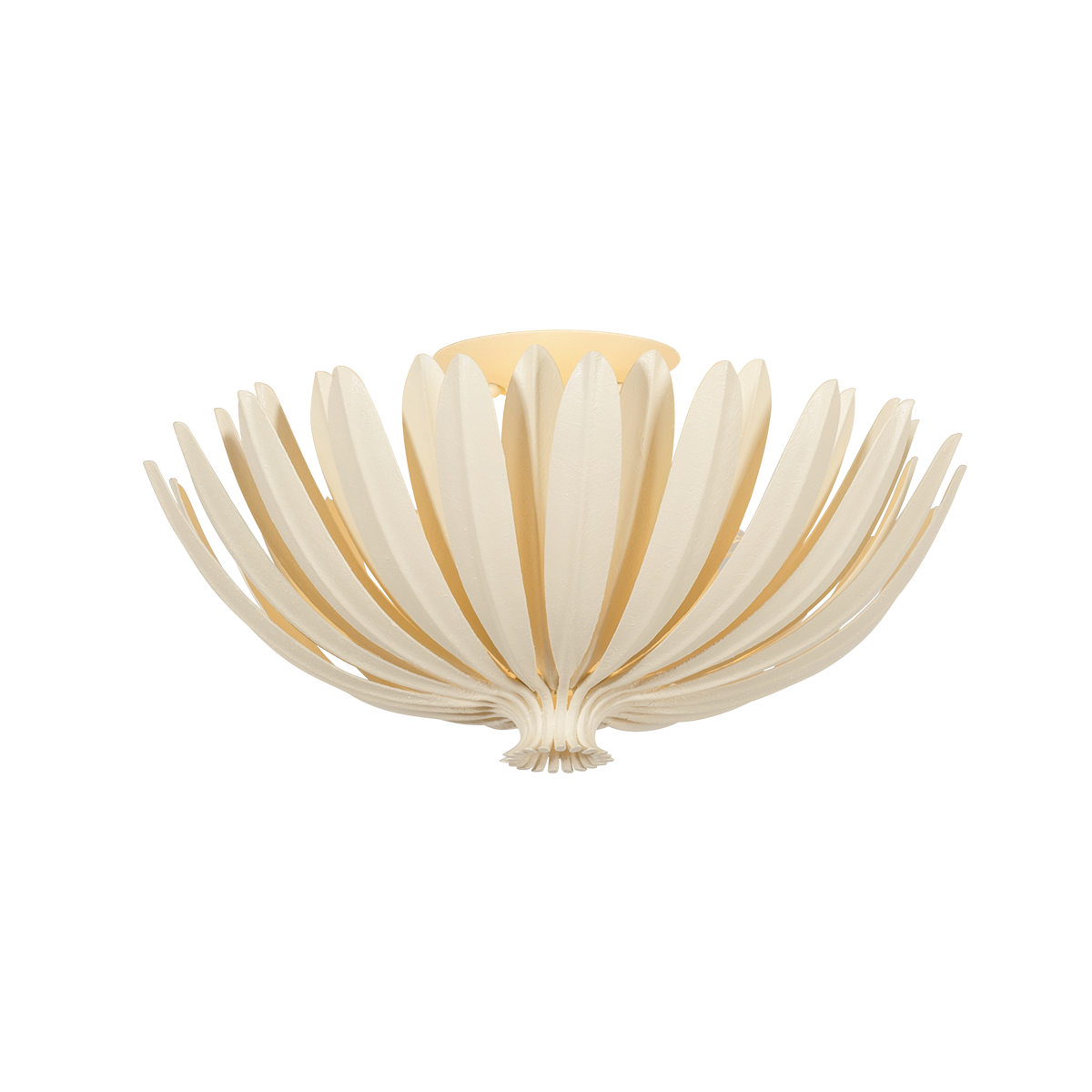 Whitfield Semi Flush — a Hudson Valley semi flush for hallways, bedrooms, and entryways at Laurie Yapp Home.