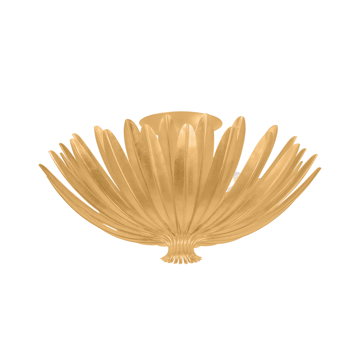 Whitfield Semi Flush — a Hudson Valley semi flush for hallways, bedrooms, and entryways at Laurie Yapp Home.
