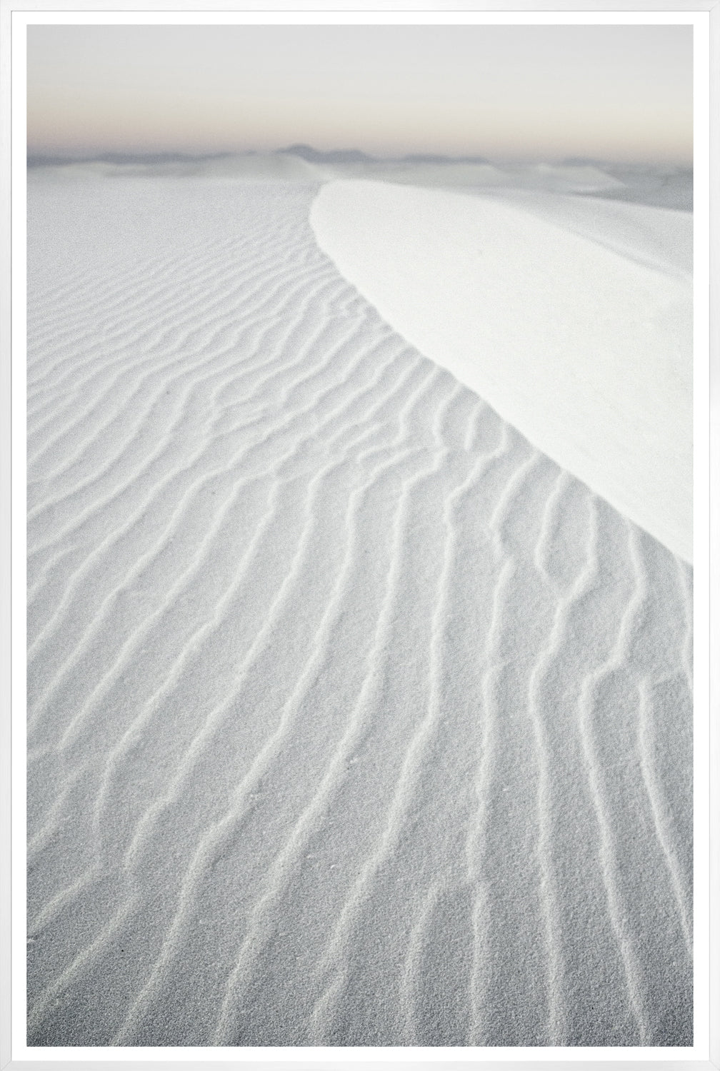 White Sands I 2 framed art print