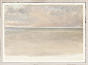 Collection 07 – Church Cloud Study II – 1871 wall art featuring soft pastel colors and abstract clouds