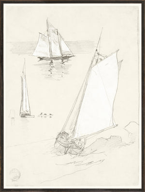 Collection 07 – Homer – Three Schooners – 1880 wall art