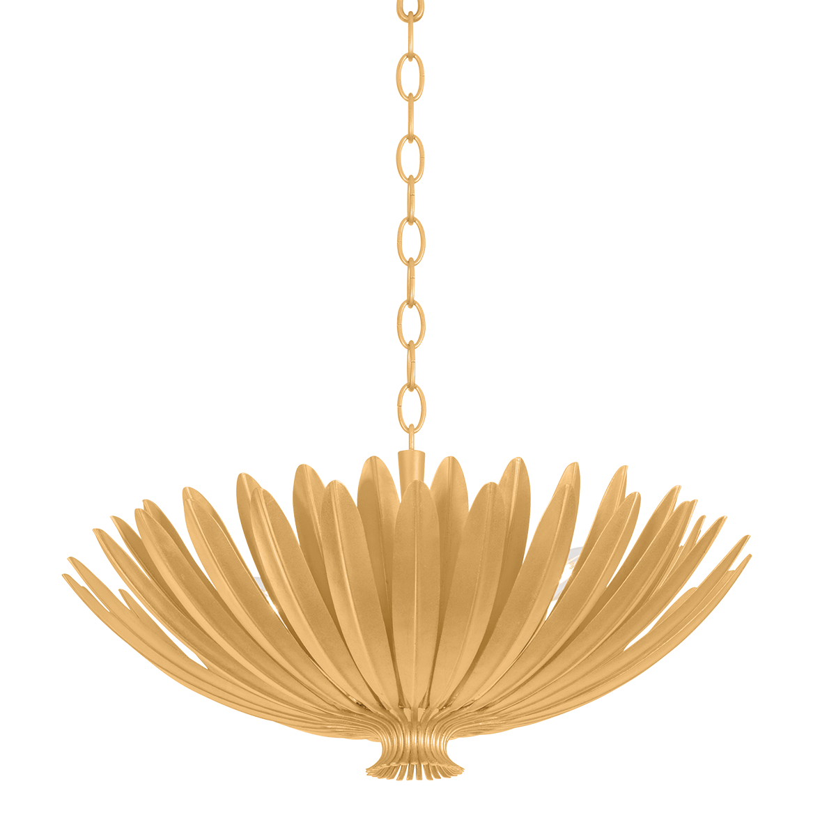 Whitfield Chandelier 24" shown from a second angle to highlight the frame, arms, and shade detail.