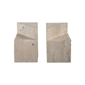 Attle — a Renwil bookend set for styled shelves, desks, and bookcases at Laurie Yapp Home.