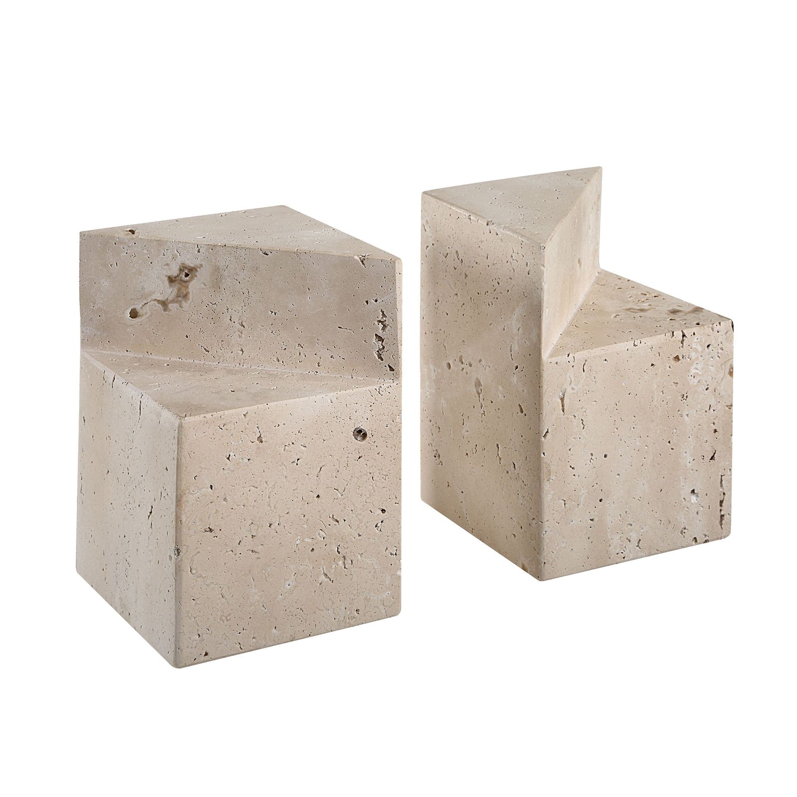Attle — a Renwil bookend set for styled shelves, desks, and bookcases at Laurie Yapp Home.
