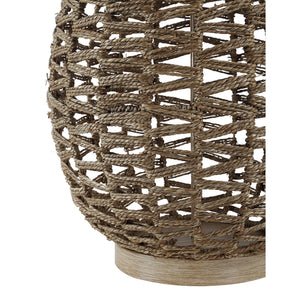 Noa shown from the front to reveal the base and shade proportions.
