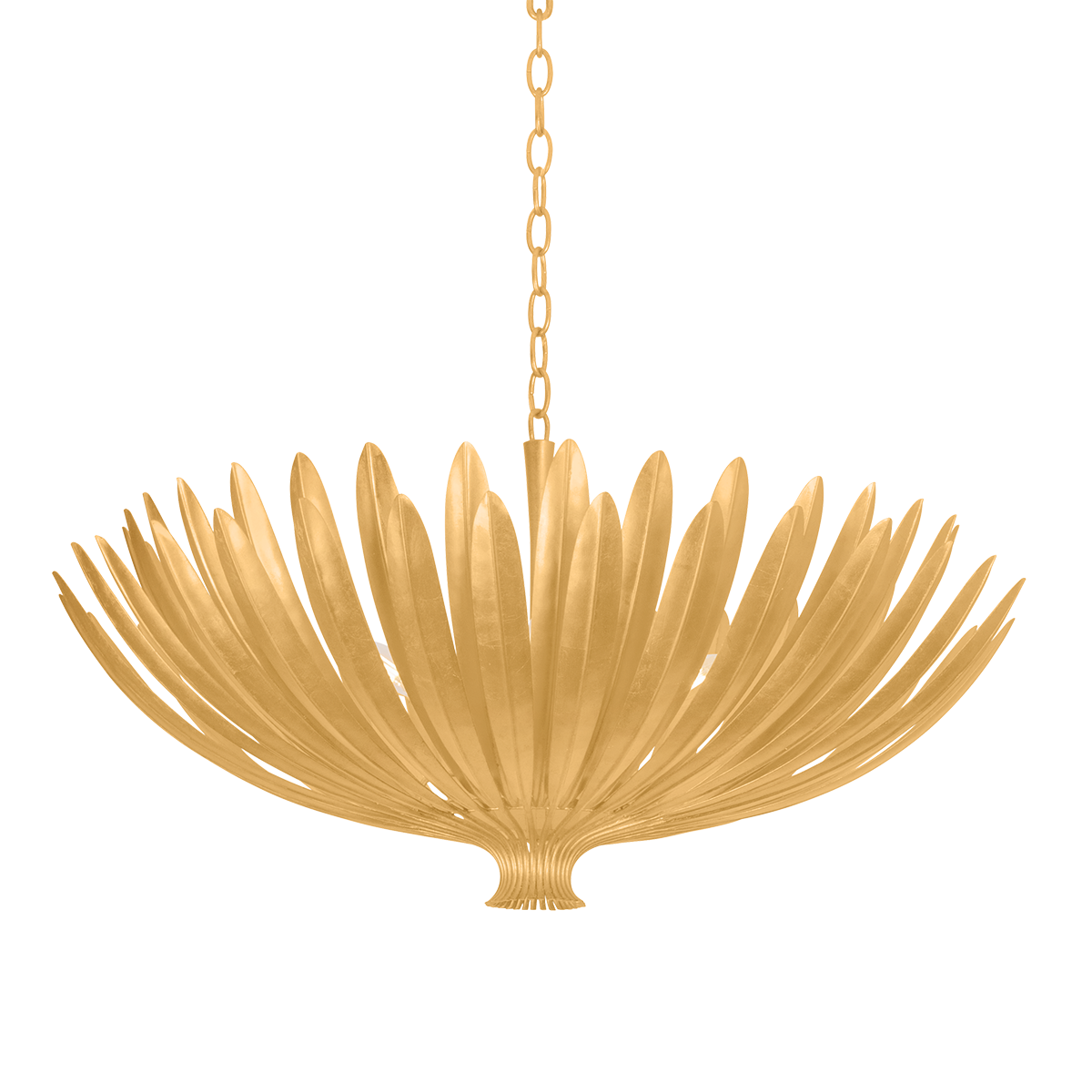 Whitfield Chandelier 35.5" — a Hudson Valley chandelier for dining rooms, entries, and living rooms at Laurie Yapp Home.