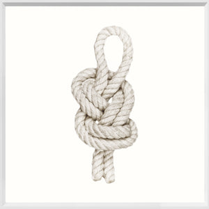 Knot Figure Eight framed art print