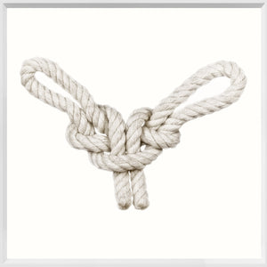 Knot Spanish Bowline framed art print