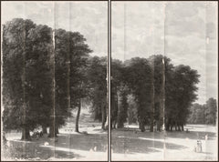 90,5 × 67 po – Toile encadrée