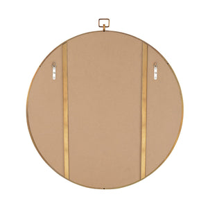 Back view of the Azam mirror, displaying the mounting hardware and smooth backing.