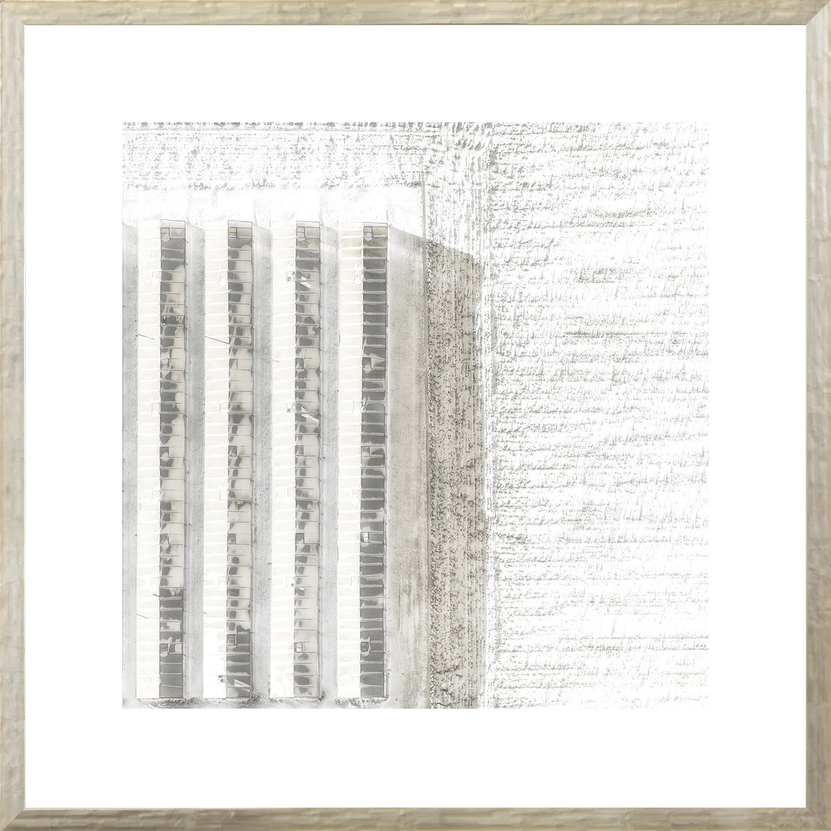 Aerial Rural View Trio I (I-III) Bundle — abstract fine art print shown from another angle