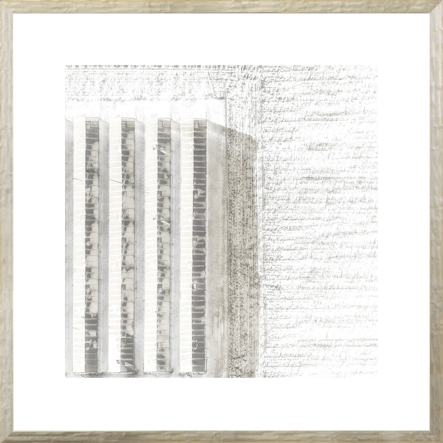 Aerial Rural View Trio I (I-III) Bundle — abstract fine art print shown from another angle