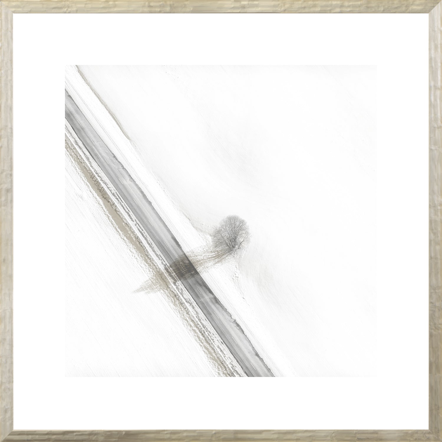 Aerial Rural View Trio II (IV-VI) Bundle — nature and landscape fine art print shown from another angle