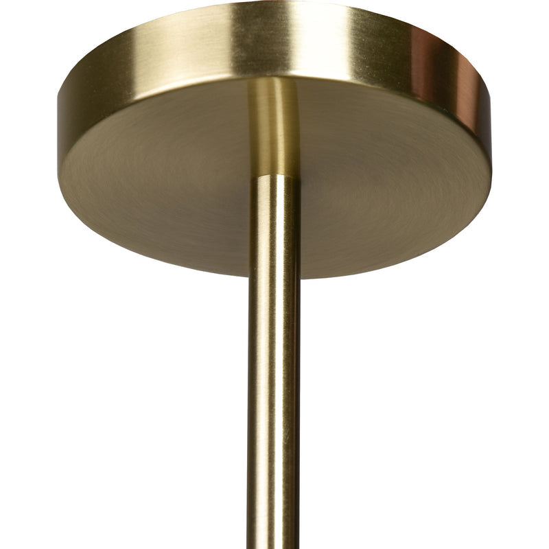 Laylani Ceiling Fixture shown from the front to reveal the shade profile and mounting canopy.