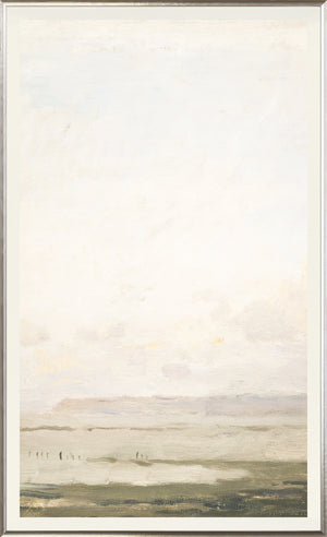 Beach at Ebb Tide — nature and landscape fine art print in neutral tones at Laurie Yapp Home