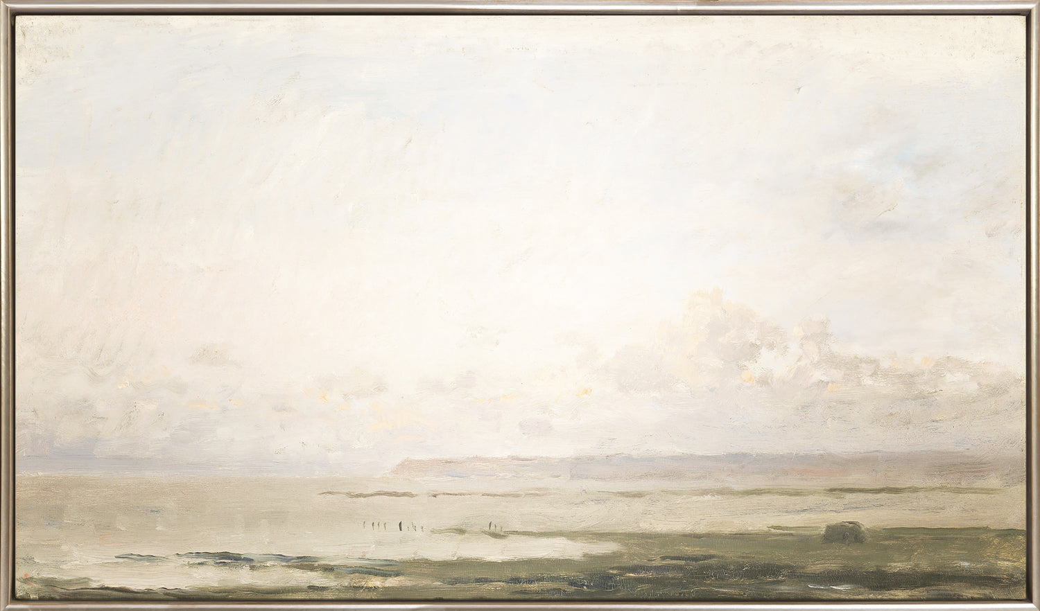 Beach at Ebb Tide — nature and landscape fine art print shown from another angle