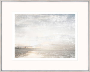 Aurora on the Lake I — nature and landscape fine art print shown from another angle