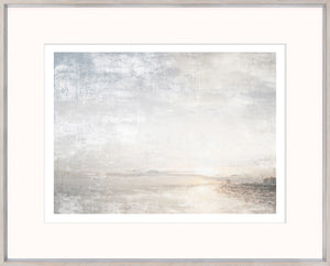 Aurora on the Lake II — nature and landscape fine art print shown from another angle