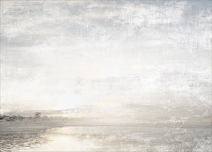 Aurora on the Lake I — nature and landscape fine art print in neutral tones at Laurie Yapp Home