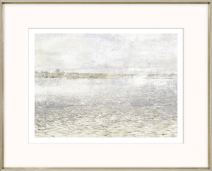 Sunlit Ripples I — nature and landscape fine art print shown from another angle