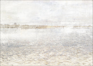 Sunlit Ripples I — nature and landscape fine art print in neutral tones at Laurie Yapp Home