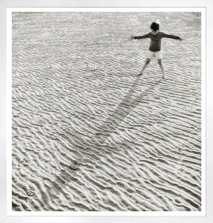 His Shadow — figurative fine art print in neutral tones at Laurie Yapp Home