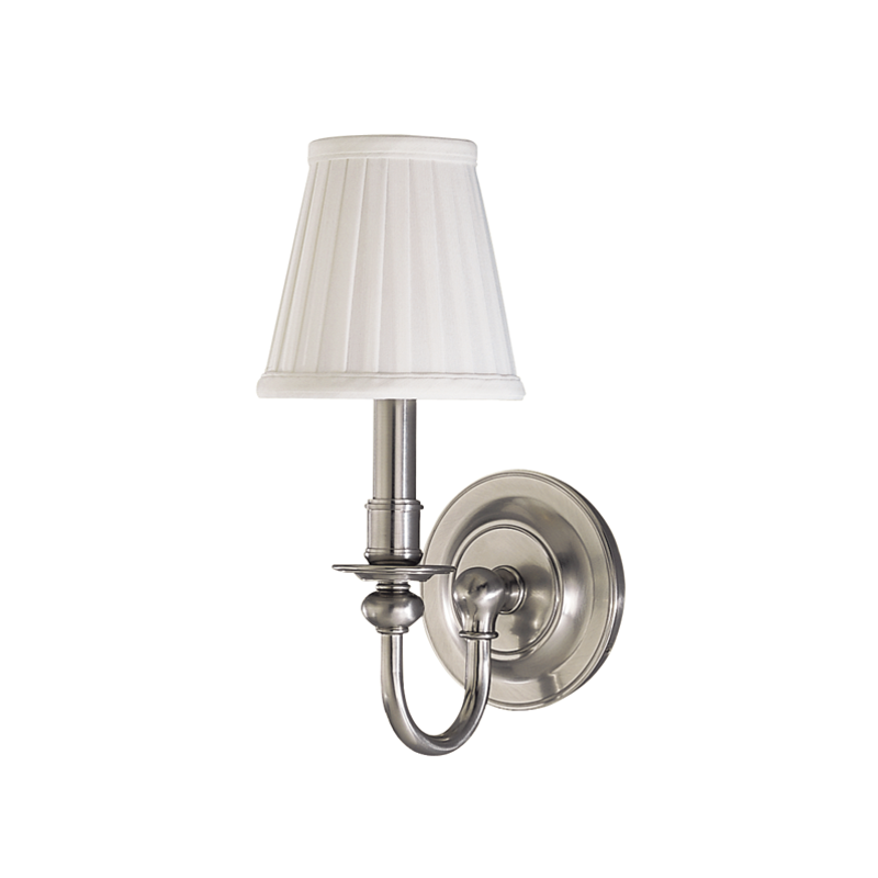 Beekman Wall Sconce in aged brass — a Hudson Valley wall sconce for bathrooms, hallways, and living rooms at Laurie Yapp Home.