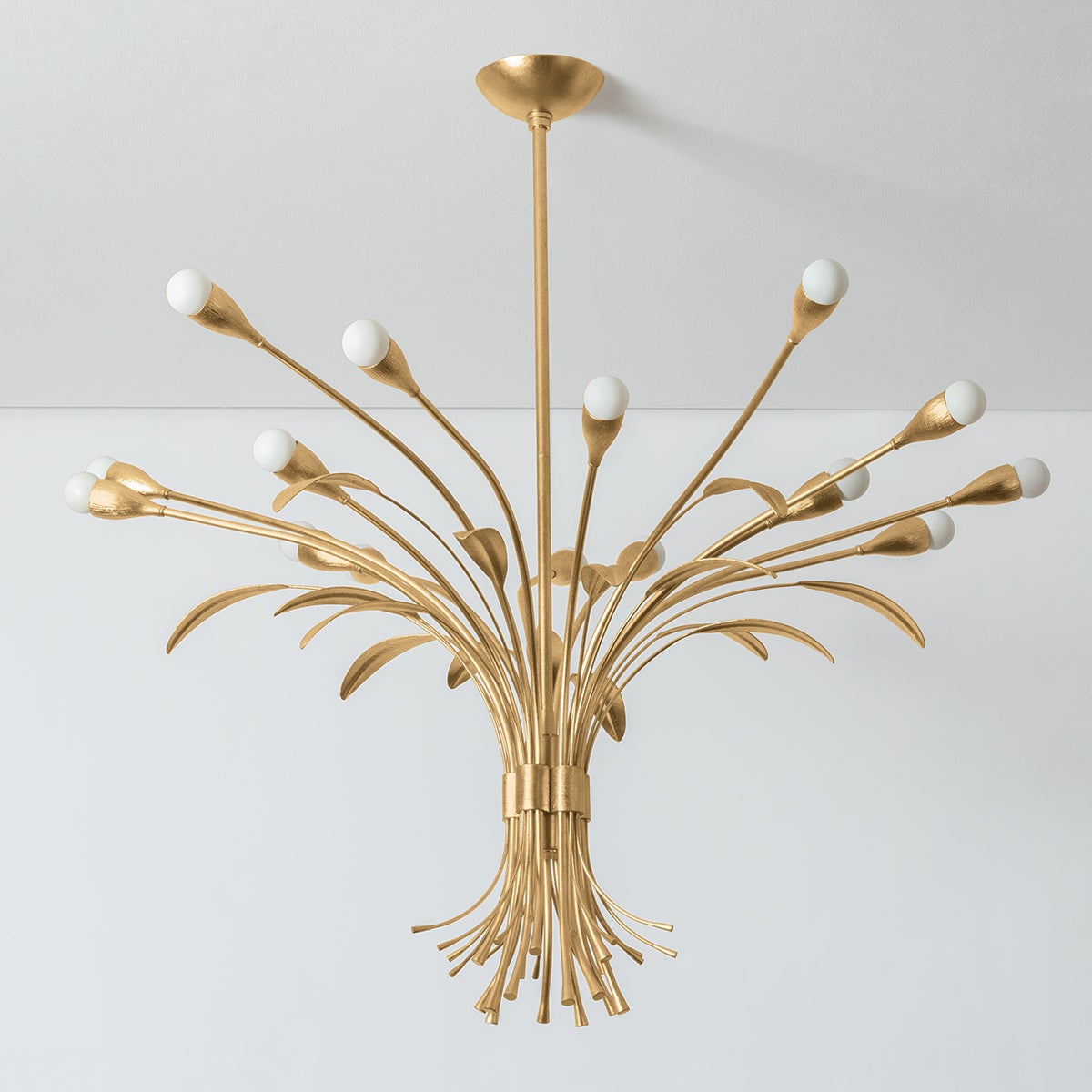 Bilston Chandelier 44" — a Hudson Valley chandelier for dining rooms, entries, and living rooms at Laurie Yapp Home.