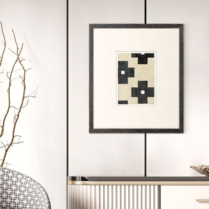 angle view of Mid Geometrics I luxury Artwork