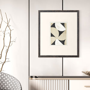angle view of Mid Geometrics XVIII luxury Artwork