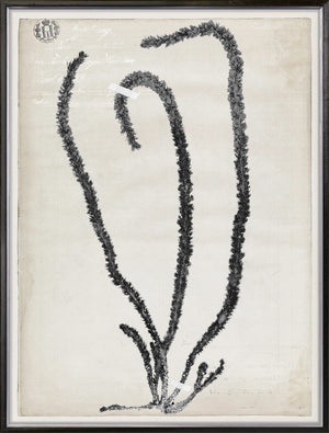 De Mari Series II framed art print, Gild Silver, 31 × 41 in