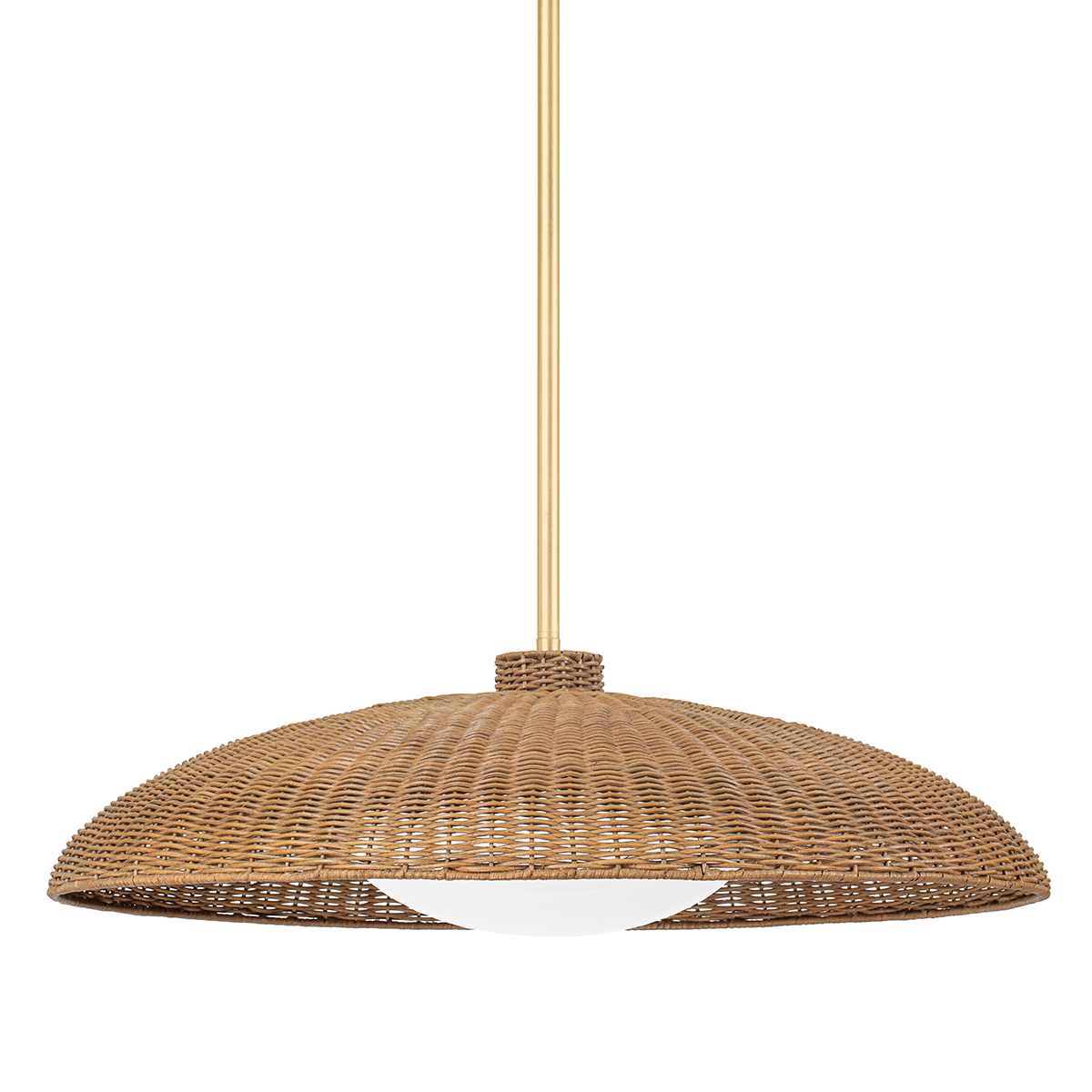 Delano Pendant 32.5" — a Hudson Valley pendant for kitchens, entries, and dining rooms at Laurie Yapp Home.
