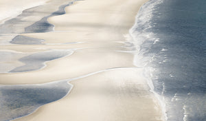 Hua Hin Beach, Thailand — nature and landscape fine art print in cool tones at Laurie Yapp Home