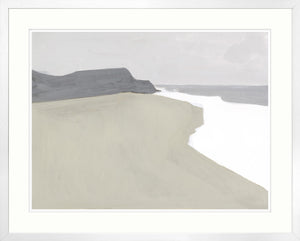 Coastal Planes I — nature and landscape fine art print in neutral tones at Laurie Yapp Home