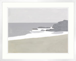 Coastal Planes IV — nature and landscape fine art print in neutral tones at Laurie Yapp Home