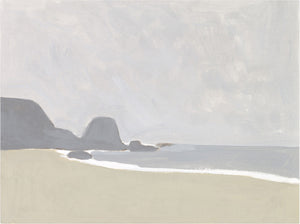 Coastal Planes III — nature and landscape fine art print shown from another angle