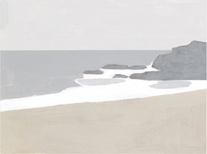 Coastal Planes IV — nature and landscape fine art print shown from another angle