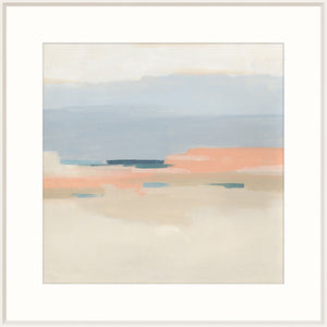 Coastal Calm I framed art print