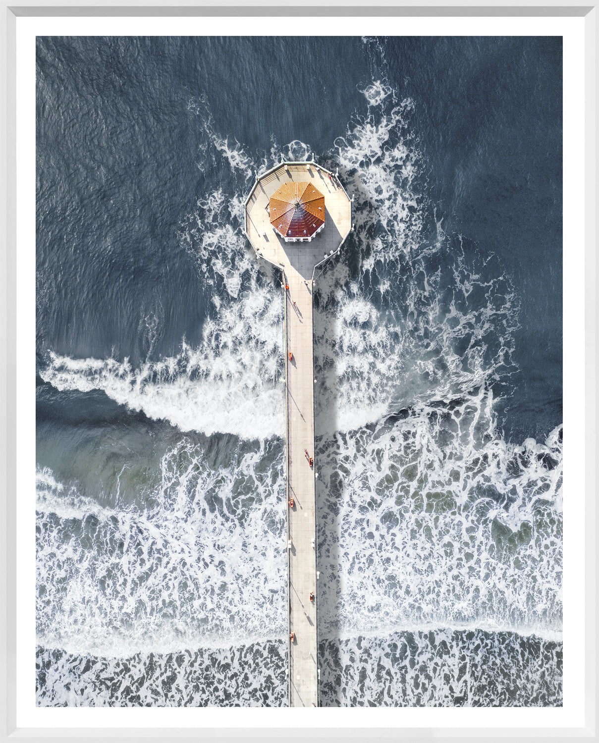 Manhattan Beach Pier framed art print