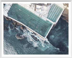 Bondi Ocean Pool Sydney Australia framed art print