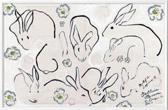 56,5 × 37,5 po – Encadré sous verre