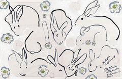 68 × 44 pouces – Toile tendue sur châssis