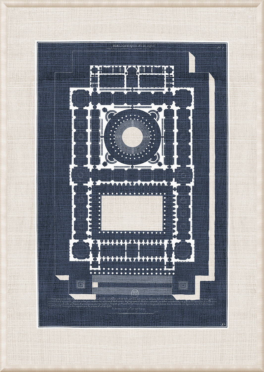 French Architectural Views III — architecture and travel fine art print shown from another angle