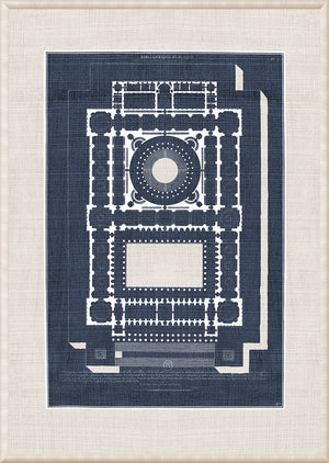 French Architectural Views III — architecture and travel fine art print shown from another angle