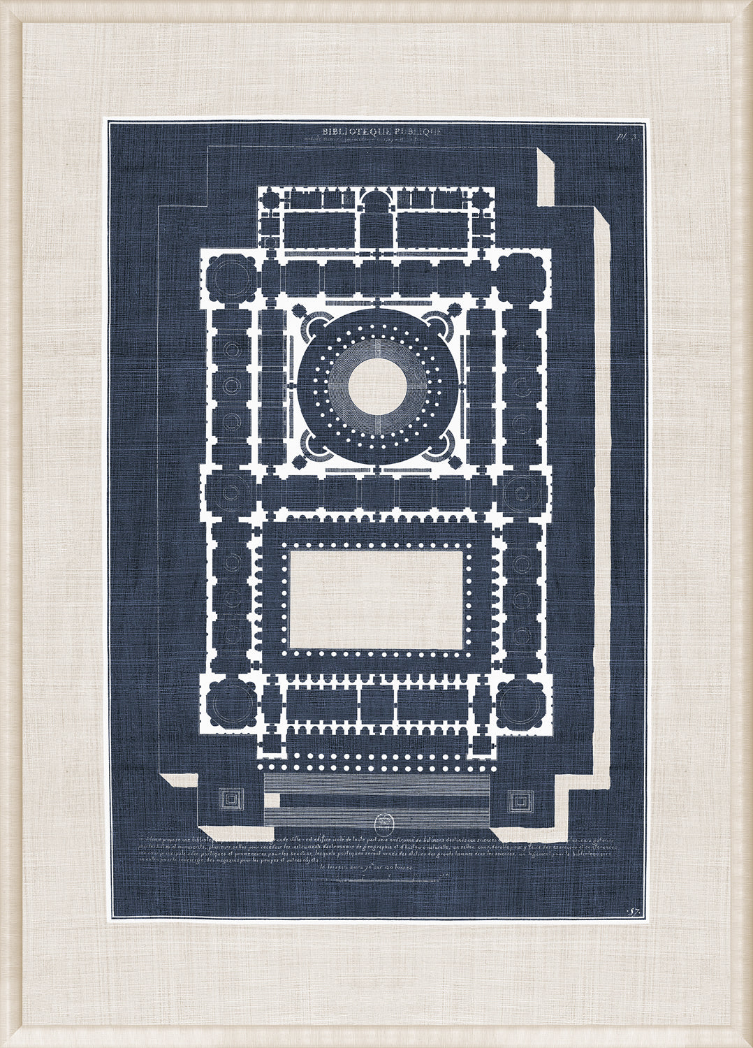 French Architectural Views III — architecture and travel fine art print shown from another angle